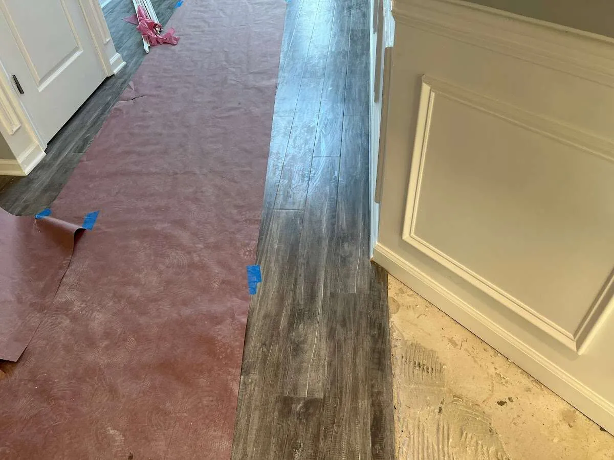 Completed marble shower restoration in Whitehall